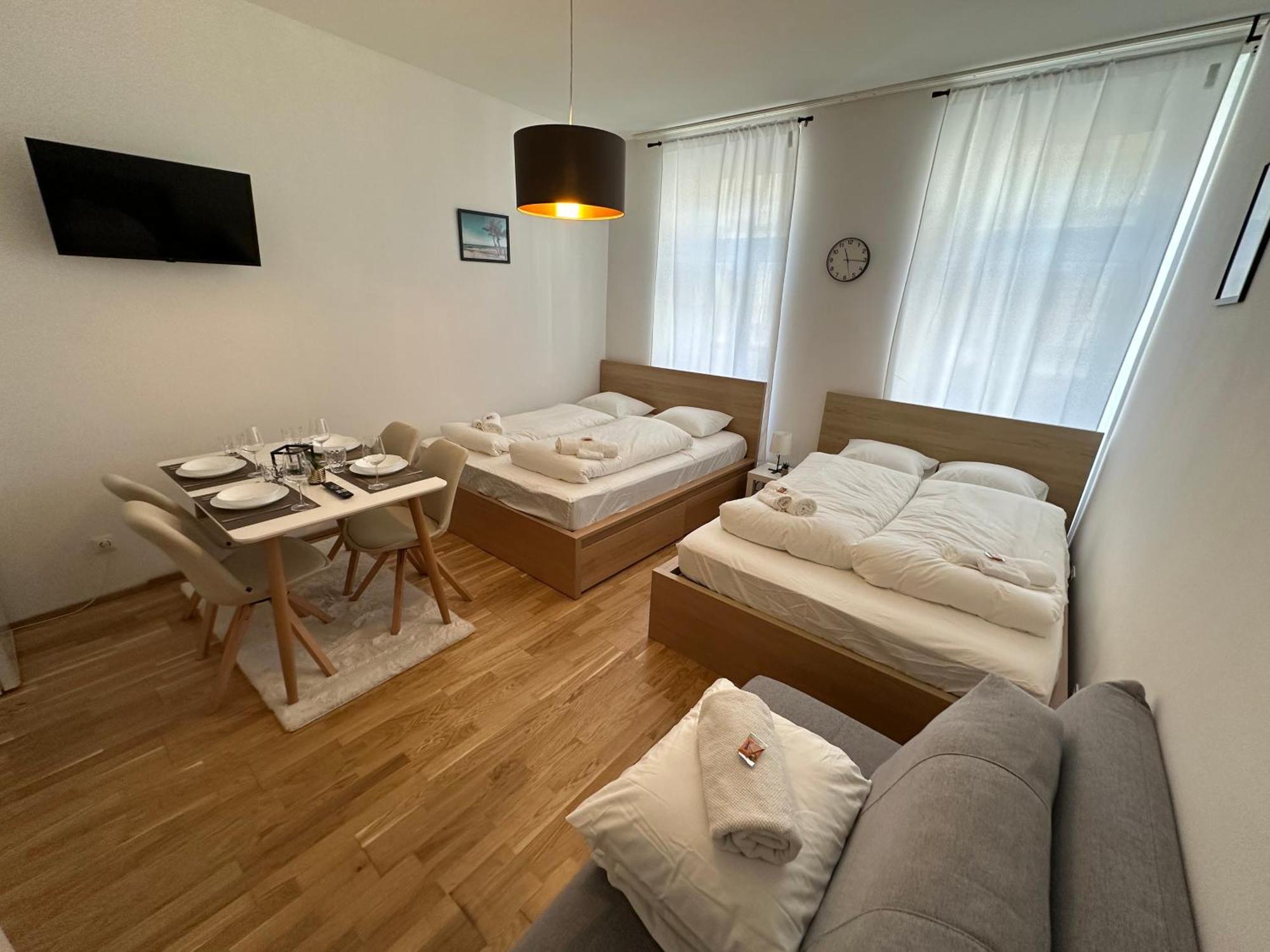 Cozy 5-Person Apartment In Vienna 6 Extérieur photo